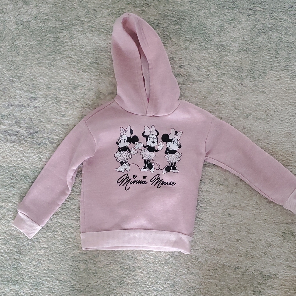 Disney Minnie Mouse Light Pink Hoodie
